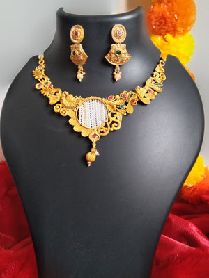 antique necklace set